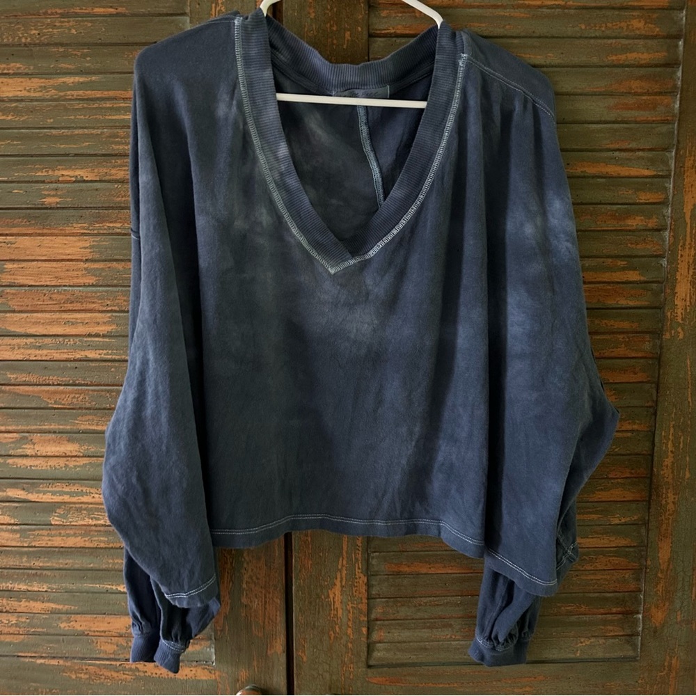Free People V-Neck Long Sleeve